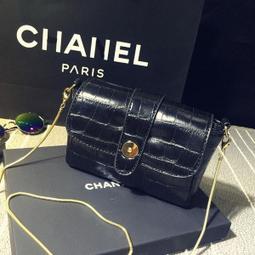 復古鱷魚紋水桶包 百搭鏈條斜挎肩揹包 流行 歷史價格詳細信息