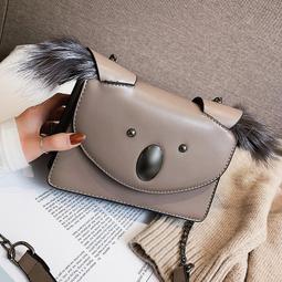 ????超火包女2018秋季新款潮可愛萌毛絨包韓版鏈條百搭單肩斜挎包 歷史價格詳細信息
