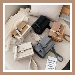 韓國復古磨砂小包包女2023新款潮時尚麂皮絨小方包秋冬質感斜挎包 歷史價格詳細信息