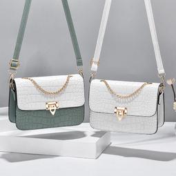 新款女士夏季斜背包潮時尚質感斜背包簡約洋氣小包包（滿599免運） 歷史價格詳細信息