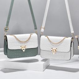 新款女士夏季斜背包潮時尚質感斜背包簡約洋氣小包包（滿599免運） 歷史價格詳細信息