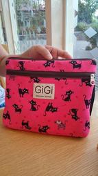 純手工 小貓咪 小咖啡熊 粉紅色小魚 水藍色 手作拼布包 小零錢包 日系韓系飾品最愛 專櫃正品 歷史價格詳細信息