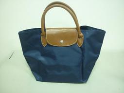 全新　藍色折疊環保購物袋　【包包專區】☆流星百寶屋☆ 歷史價格詳細信息