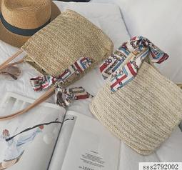 韓版女包草編包單肩2021潮斜挎新款蕾絲夏季水桶包編織手提沙灘包 2t5F RTOF 流行 精品 歷史價格詳細信息