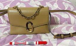 小CK 手提包 兩用包 可斜背 附背帶 粉紅色 全新 歷史價格詳細信息