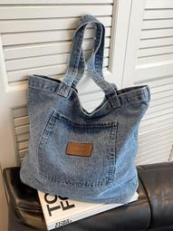 可放A4書15吋筆電大學生書包 /大斜挎包 /托特包/大容量單肩包#B59 歷史價格詳細信息