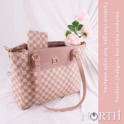 (台灣現貨) 歐洲品牌Derby 草莓牛奶 托特包 斜背包 側背包 大容量 流行女包 質感女包 防水 長夾可放 6802 歷史價格詳細信息