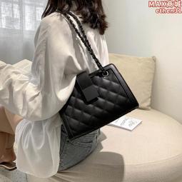 高級感包包女士2024新款時尚質感單肩包大容量鏈條斜挎通勤托特包-心願便利店 歷史價格詳細信息