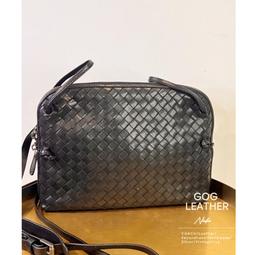 牛津布 牛皮編織 郵差包 側背包 真皮 肩背包 男包包 74aa27 【米蘭精品】 歷史價格詳細信息