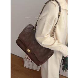 高級感腋下包2023新款秋冬款女士季馬鞍包真皮新月單肩斜挎女包包【zero潮流屋】 歷史價格詳細信息