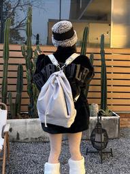 純色簡約雙肩包男女韓版中學生書包大容量旅行背包學院風電腦包休閒包 歷史價格詳細信息