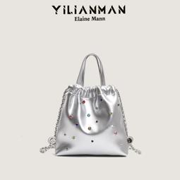 伊蓮曼原創復古雙肩斜挎郵差包質感油蠟皮英倫學院風三用劍橋揹包 歷史價格詳細信息