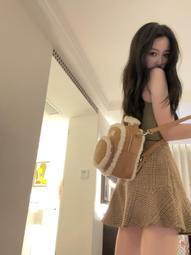 秋冬新款麂皮絨毛線漁夫帽子女大頭圍針織百搭水桶帽小眾手工盆帽#促銷 #現貨 #可開發票 歷史價格詳細信息