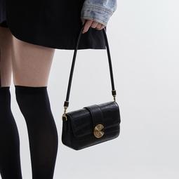 高級質感包包女2023新款小眾復古通勤馬鞍包百搭大容量單肩腋下包 歷史價格詳細信息