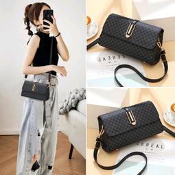 《愛網購》~SF05476~手提包女小包新款潮爆款時尚格子大容量單肩包簡約斜挎包休閒包收納包單肩包斜背包 歷史價格詳細信息