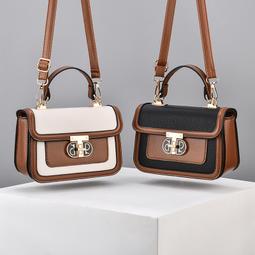 『購物趣』質感包包新款女士時尚潮復古單肩斜挎網紅水桶包斜背包收納包休閒包外出包~SB07411 歷史價格詳細信息