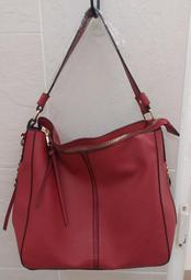 （包邊皮質略有黏性）閒置全新未用大容量紅色人造皮側背包肩背包250出清 價格比較,價格查詢,歷史價格詳細信息