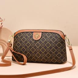 【八號館】中年女士媽媽牛津布格子單肩包多層時尚斜挎包旅遊輕便實用小背包休閒包外出包收納包手機包．TB12096 歷史價格詳細信息