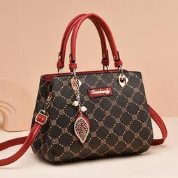 【八號館】媽媽包結婚中年包包大氣婆婆婚禮紅色斜挎手提包高級感新娘婚包女休閒包外出包收納包旅行包．SB16812 歷史價格詳細信息