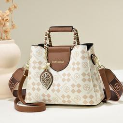 『購物趣』潮斜跨百搭氣質單肩斜挎手提時尚手提女士包~SF15343 歷史價格詳細信息