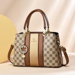 《愛網購》~SD16017~拼色女士手提包歐美大氣大容量單肩斜挎包休閒包外出包收納包旅行包 價格比較,價格查詢,歷史價格詳細信息