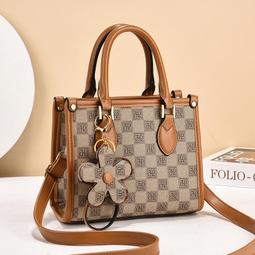 女包印花復古托特包大容量2023新款斜背包高檔大包-惠誠小屋 歷史價格詳細信息