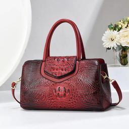 【八號館】時尚手提包中年媽媽包軟面女士大包單肩斜挎休閒包女包包外出包斜背包．SD05058 歷史價格詳細信息