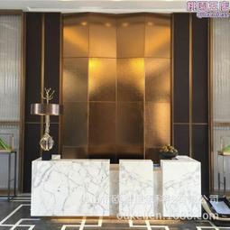 人造石辦公案臺定 制 辦公場所人造石裝修 人造石可造型臺面 歷史價格詳細信息