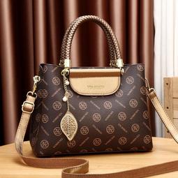 ６９９免運丶女包手提包新款時尚大氣媽媽包中年大容量高級感斜挎包婆婆包丶SD11994 歷史價格詳細信息