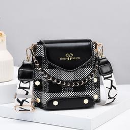 女斜挎新款百搭迷你小包豎款單肩包裝手機的小包零錢包 歷史價格詳細信息