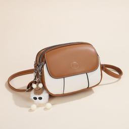 時尚撞色手提單肩包三件套(加贈女士防風保暖帽三件套) 歷史價格詳細信息