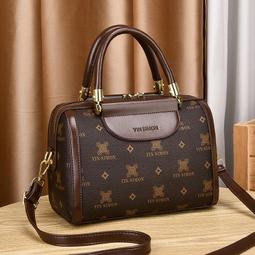 ６９９免運丷大容量波士頓手提單肩斜挎包中年媽媽包包女收納包休閒包外出包旅行包丷SF10207 歷史價格詳細信息