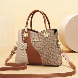 百搭休閒手提包 潮流小眾流行小女包包 氣質洋氣通勤女士手提包 韓版時尚女生單肩包 質感菱格斜挎水桶包 歷史價格詳細信息