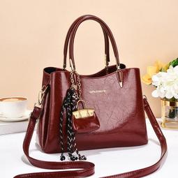 《愛網購》~SF18470~水桶包女新款大容量高級感PU女包兩件套單肩斜挎包包休閒包旅行包外出包收納包 歷史價格詳細信息