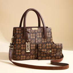 高級感中年女士包包時尚復古媽媽手提包秋冬百搭大容量單肩斜挎包 歷史價格詳細信息