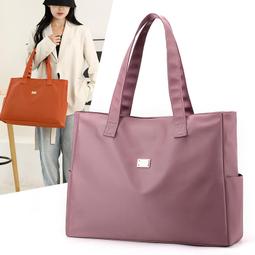 【八號館】尼龍女士單肩包大容量手提托特包韓國休閒斜挎包外出包收納包休閒包旅行包．TB12068 歷史價格詳細信息