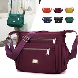 《愛網購》~TA12181~尼龍布包風潮休閒多口袋手提包斜挎包大容量托特單肩包女大包外出包收納包休閒包旅行包 歷史價格詳細信息