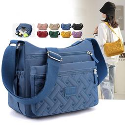 【八號館】女包繡線格子手提包中年媽媽包大容量斜背包側背包單肩斜挎包休閒包外出包收納包．SD00785 歷史價格詳細信息