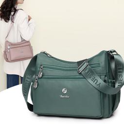 《愛網購》~TA15440~大容量尼龍女包戶外托特休閒便捷中年媽媽包簡約女手提包 歷史價格詳細信息