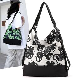 《愛網購》~TA16169~休閒背包女新款都市簡約純色高中學生書包大容量尼龍布雙肩包休閒包外出包收納包旅行包 歷史價格詳細信息