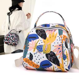 【八號館】風潮尼龍印花大象多功能女貝殼雙肩小背包女士單肩斜跨手提包休閒包外出包收納包旅行包．TA16181 價格比較,價格查詢,歷史價格詳細信息