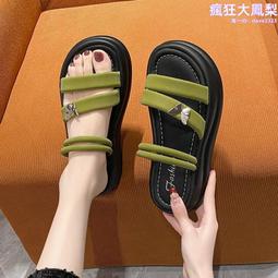 厚底沙灘鞋 拖鞋女外穿新款夏季時尚厚底可濕水網紅沙灘港風涼拖鞋ins潮XDY超夯 正品 活動 優惠 歷史價格詳細信息