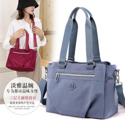 ６９９免運丷大容量尼龍女包春季戶外通勤休閒便捷中年媽媽包簡約女手提單肩包休閒包旅行包外出包收納包丷TA17342 歷史價格詳細信息