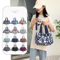 ６９９免運丷女包單肩手提尼龍布包大容量斜挎包女輕便多口袋印花媽媽背包丷TA15441 歷史價格詳細信息