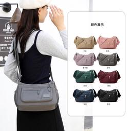 『購物趣』女士單肩包尼龍中老年媽媽包韓版純色女包斜挎包~TB15396 歷史價格詳細信息