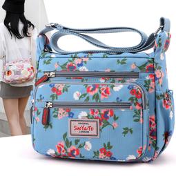 ６９９免運丶時尚印花女士雙肩包中老年媽媽書包簡約休閒尼龍背包外出包收納包休閒包旅行包丶TB12176 歷史價格詳細信息