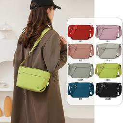 尼龍布包包輕便女包大容量單肩斜挎包2023新款時尚寬帶休閒帆布包 歷史價格詳細信息