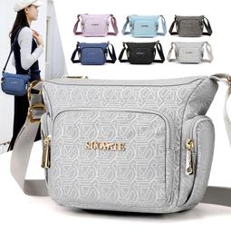 《愛網購》~TA18652~簡約單肩包夏季新款多隔層尼龍布斜挎包休閒輕便大容量中年媽媽包休閒包旅行包外出包收納包 歷史價格詳細信息