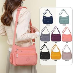 《愛網購》~TA18657~秋季女士單肩包輕便逛街通勤包休閒防水尼龍布包媽媽旅遊背包休閒包旅行包外出包收納包 歷史價格詳細信息