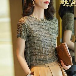 夏季輕熟風短袖POLO衫男 潮牌痞帥韓版 寬鬆短袖上衣 V型翻領t恤男-22號穿搭 歷史價格詳細信息